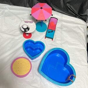L.O.L. MGA Accessories + Retired Swimming pool W/Ladder